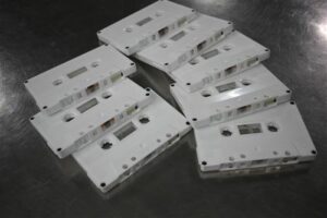 audio cassette housing