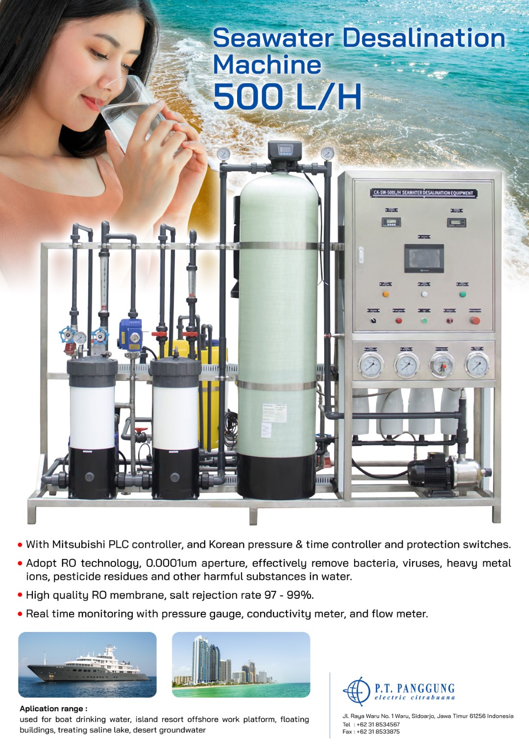 Reverse Osmosis 500 L
