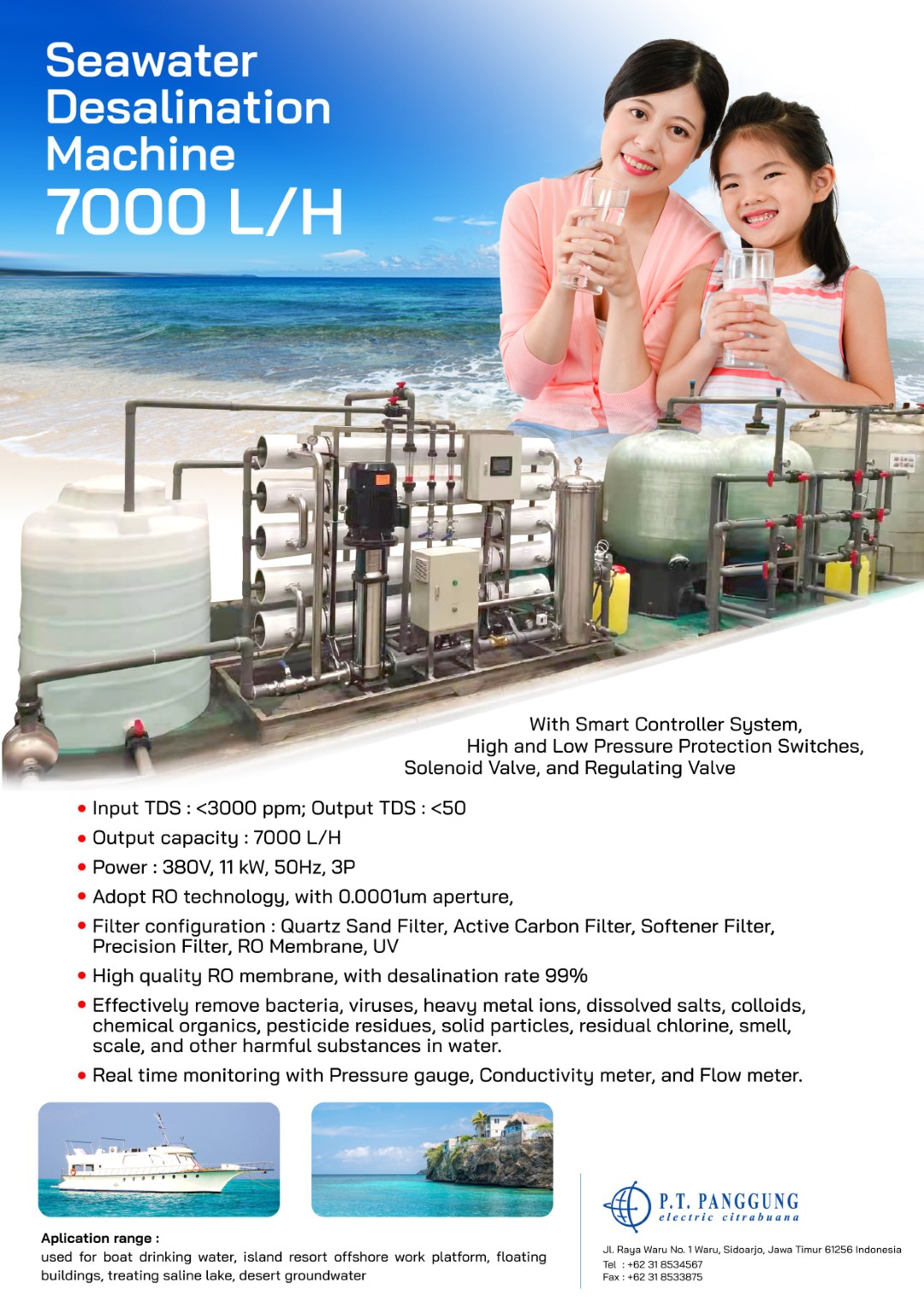 Reverse Osmosis 500 L