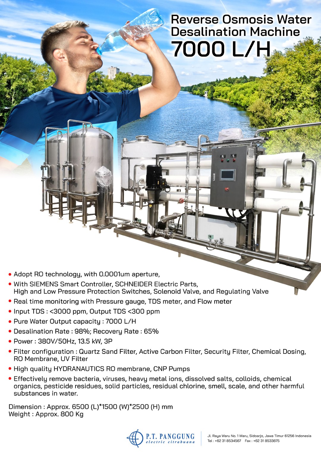 Reverse Osmosis 7000 L